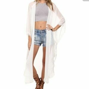 Free People Sweet Moments Sunrise Bridal Kimono